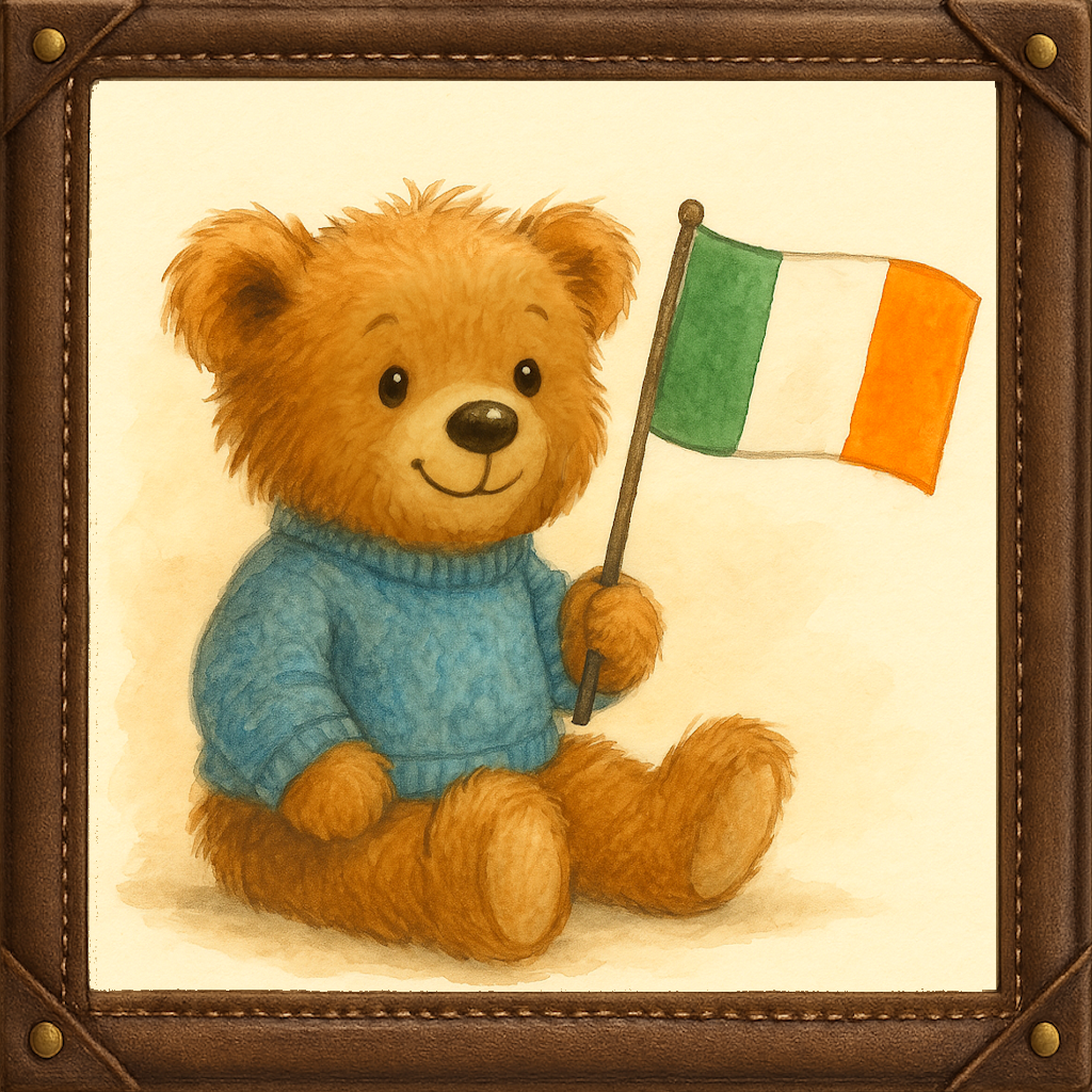 Brauni Irland-Flagge