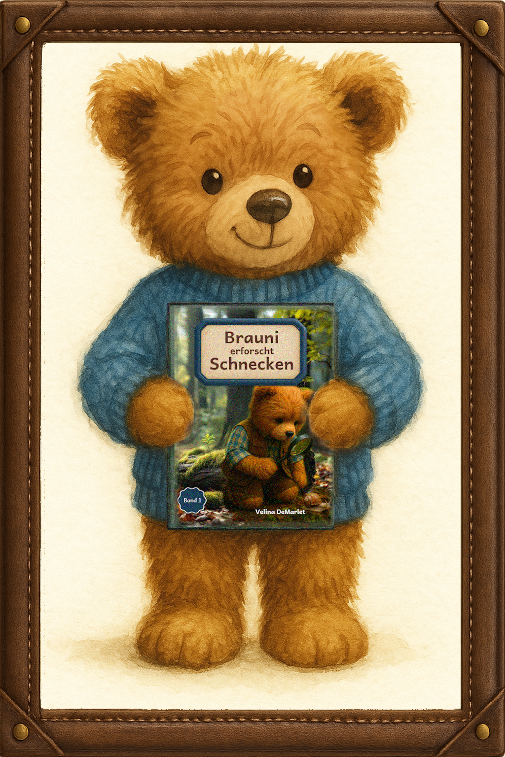 Brauni mit neuem Schneckenbuch