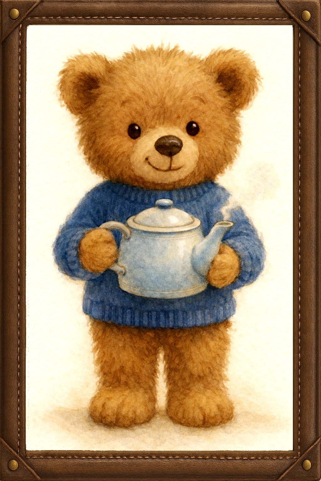 Brauni mit Teekessel